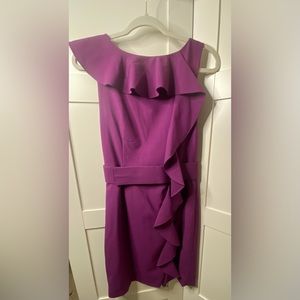 Plum Calvin Klein dress